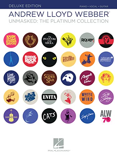 Andrew Lloyd Webber: Unmasked - The Platinum Collection: The Platinum Collection, Deluxe Edition Andrew Lloyd Webber: Unmasked - The Platinum Collection: The Platinum Collection, Deluxe Edition von Hal Leonard