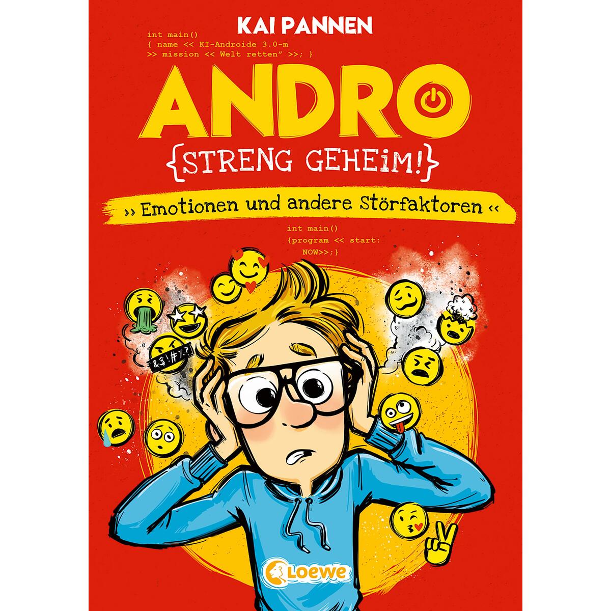 Andro, streng geheim! (Band 2) - Emotionen und andere Störfaktoren von Loewe Verlag GmbH