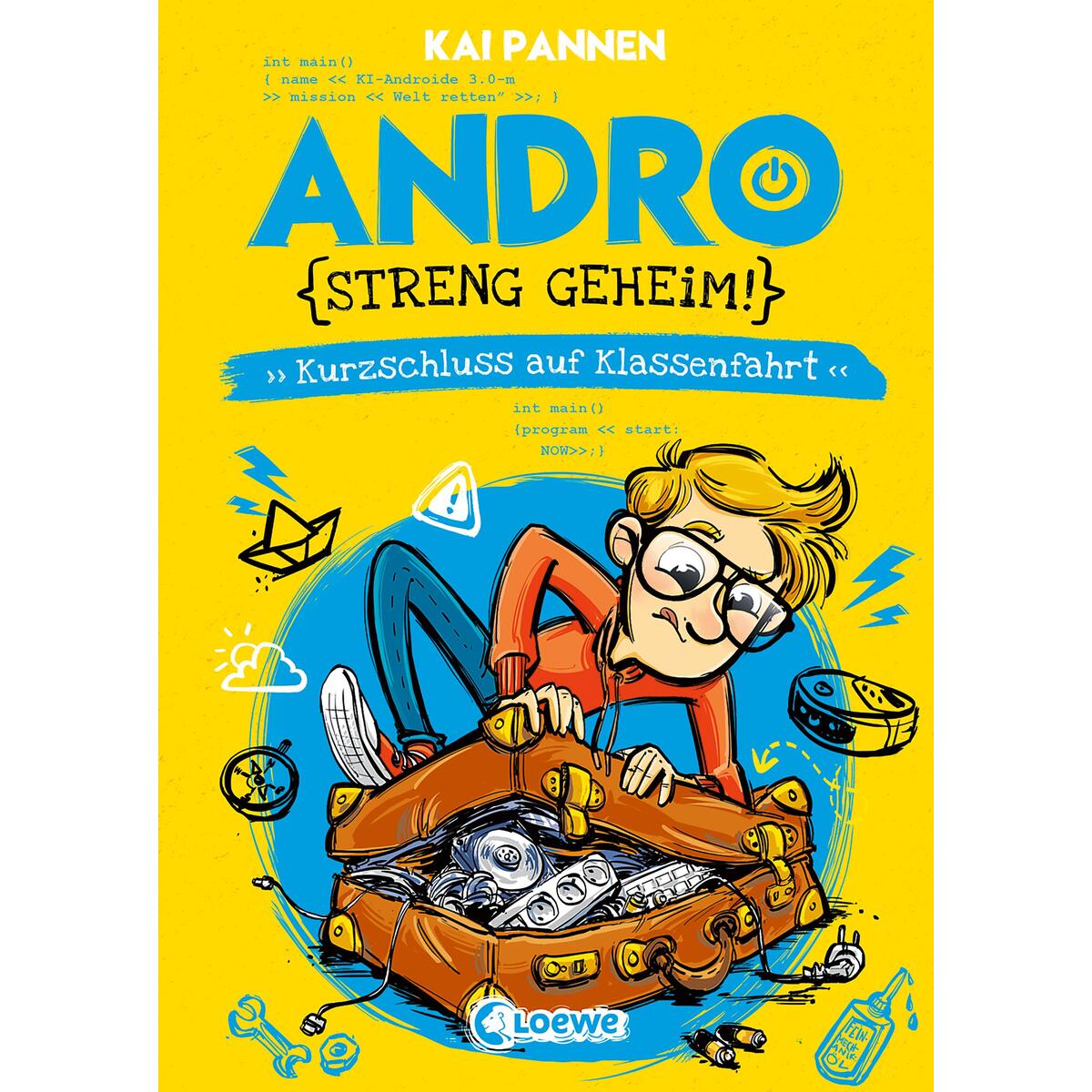 Andro, streng geheim! (Band 3) - Kurzschluss auf Klassenfahrt von Loewe Verlag GmbH