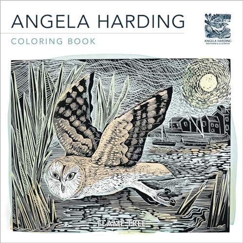 Angela Harding Coloring Book (Coloring Books) von Flame Tree Illustrated