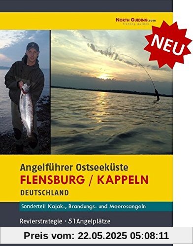 Angelführer Flensburg / Kappeln - 51 Angelplätze mit Luftbildaufnahmen und GPS-Punkten