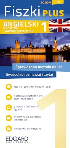 Angielski Fiszki PLUS dla średnio zaawansowanych 1 von Edgard