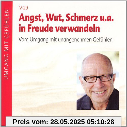 Angst, Wut, Schmerz u.a. in Freude verwandeln. Vom Umgang mit unangenehmen Gefühlen: Live-Vortrag von Robert Betz Angst, Wut, Schmerz u.a. in Freude verwandeln. Vom Umgang mit unangenehmen Gefühlen: Live-Vortrag von Robert Betz