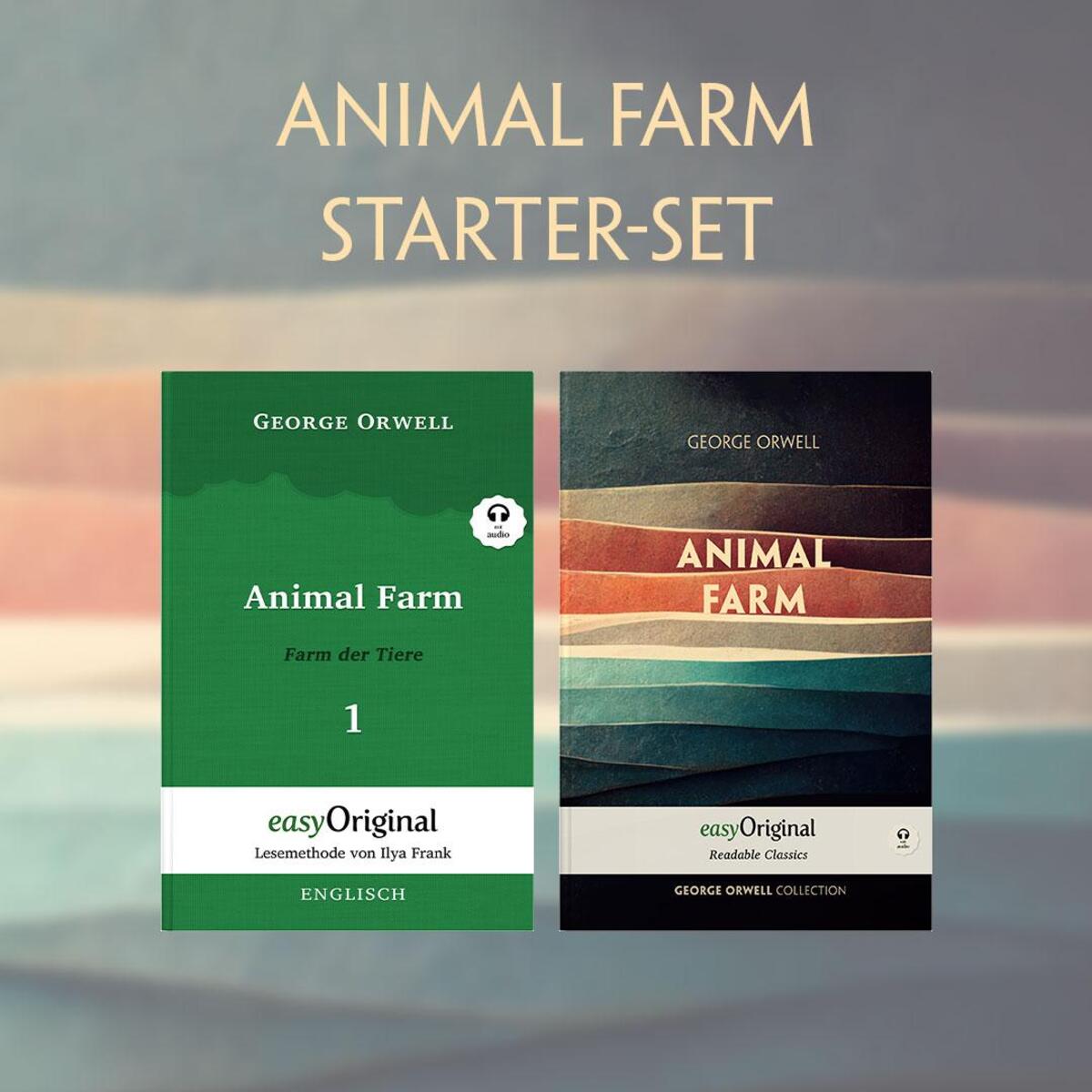 Animal Farm / Farm der Tiere (mit 2 MP3 Audio-CDs) - Starter-Set von EasyOriginal Verlag e.U.