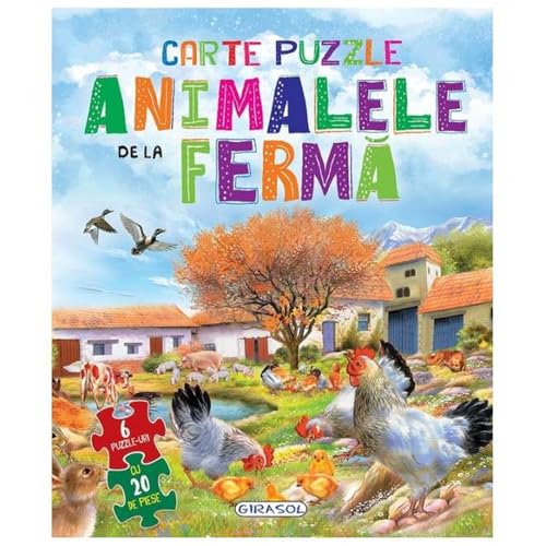 Animalele De La Ferma. Carte Puzzle Animalele De La Ferma. Carte Puzzle von Girasol