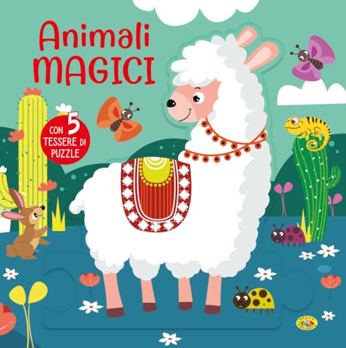 Animali magici. Ediz. a colori (Puzzle sagomato) von Grillo Parlante