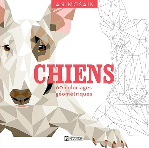 Animosaïk - Chiens: 60 coloriages géométriques Animosaïk - Chiens: 60 coloriages géométriques von DE L HOMME