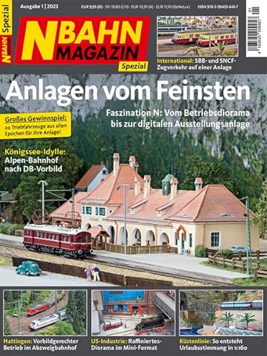 Anlagen vom Feinsten: N-Bahn Magazin Special 1/2023 von GeraMond