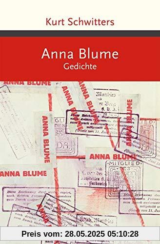 Anna Blume - Gedichte Anna Blume - Gedichte
