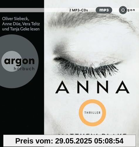 Anna O.: Thriller | Der Bestseller, der alle um den Schlaf bringt Anna O.: Thriller | Der Bestseller, der alle um den Schlaf bringt