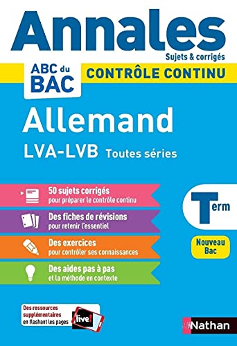 Annales Bac 2024 Allemand Terminale - Corrigé: Sujets & corrigés