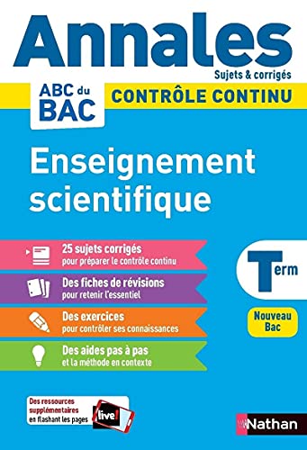Annales Bac 2024 - Enseignement Scientifique Terminale - Corrigé: Sujets & corrigés