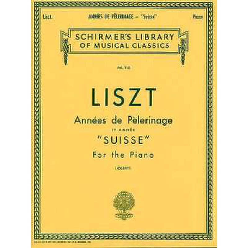 Annees de pelerinage 1 - suisse
