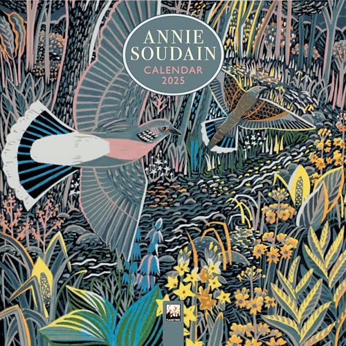 Annie Soudain Mini Wall Calendar 2025: Art Calendar