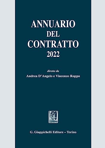 Annuario del contratto 2022 von Giappichelli