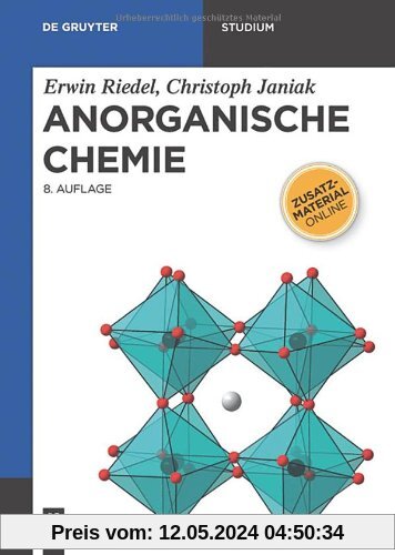 Anorganische Chemie (de Gruyter Studium)