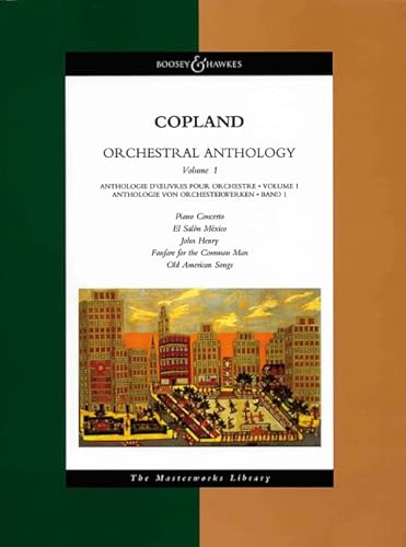 Anthologie von Orchesterwerken: Band 1. Orchester. Studienpartitur. (The Masterworks Library, Band 1) von Boosey & Hawkes