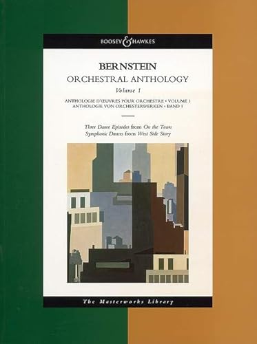 Anthologie von Orchesterwerken: Vol. 1. Orchester. Studienpartitur.: The Masterworks Library von Boosey & Hawkes Inc