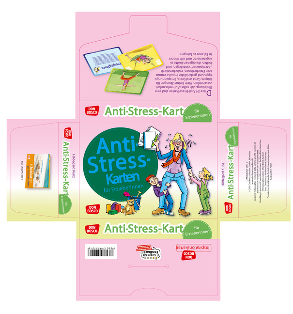 Anti-Stress-Karten für Erzieherinnen von Don Bosco Medien