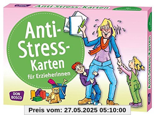Anti-Stress-Karten für Erzieherinnen. Inspirationskarten