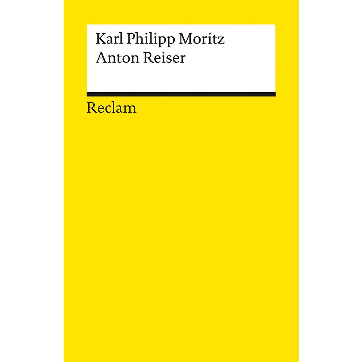 Anton Reiser von Reclam Philipp Jun.