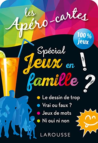 Apéro-cartes spécial JEUX en FAMILLE von LAROUSSE