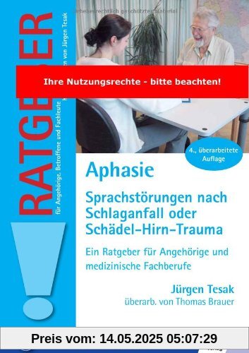 Aphasie: Sprachstörungen nach Schlaganfall oder Schädel-Hirn-Trauma