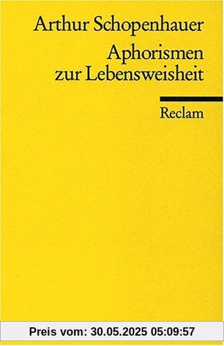 Aphorismen zur Lebensweisheit Aphorismen zur Lebensweisheit