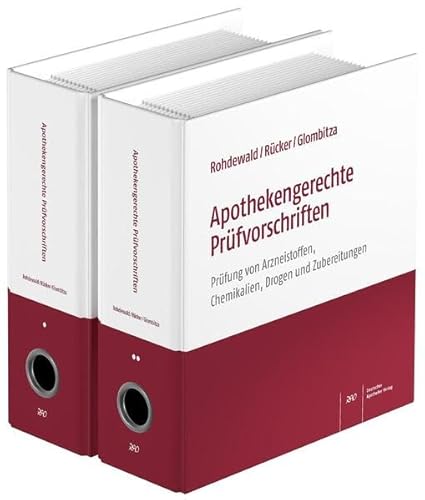 Apothekengerechte Prüfvorschriften: Prüfung von Arzneistoffen, Chemikalien, Drogen und Zubereitungen Apothekengerechte Prüfvorschriften: Prüfung von Arzneistoffen, Chemikalien, Drogen und Zubereitungen