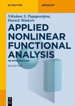Applied Nonlinear Functional Analysis von De Gruyter
