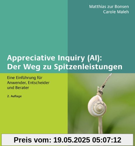 Appreciative Inquiry (AI): Der Weg zu Spitzenleistungen: Eine Einführung für Anwender, Entscheider und Berater (Beltz Weiterbildung)