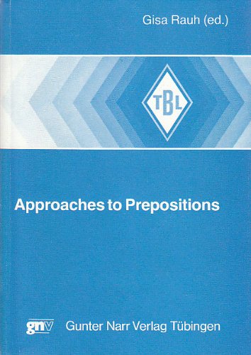 Approaches to Prepositions