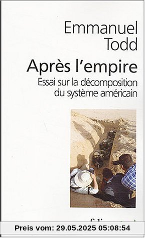Apres l'empire. Essai sur la décomposition du systeme américain(Folio actuel)