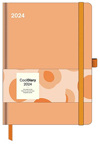 Apricot 2024 - Diary - Buchkalender - Taschenkalender - 16x22: Cool Diary