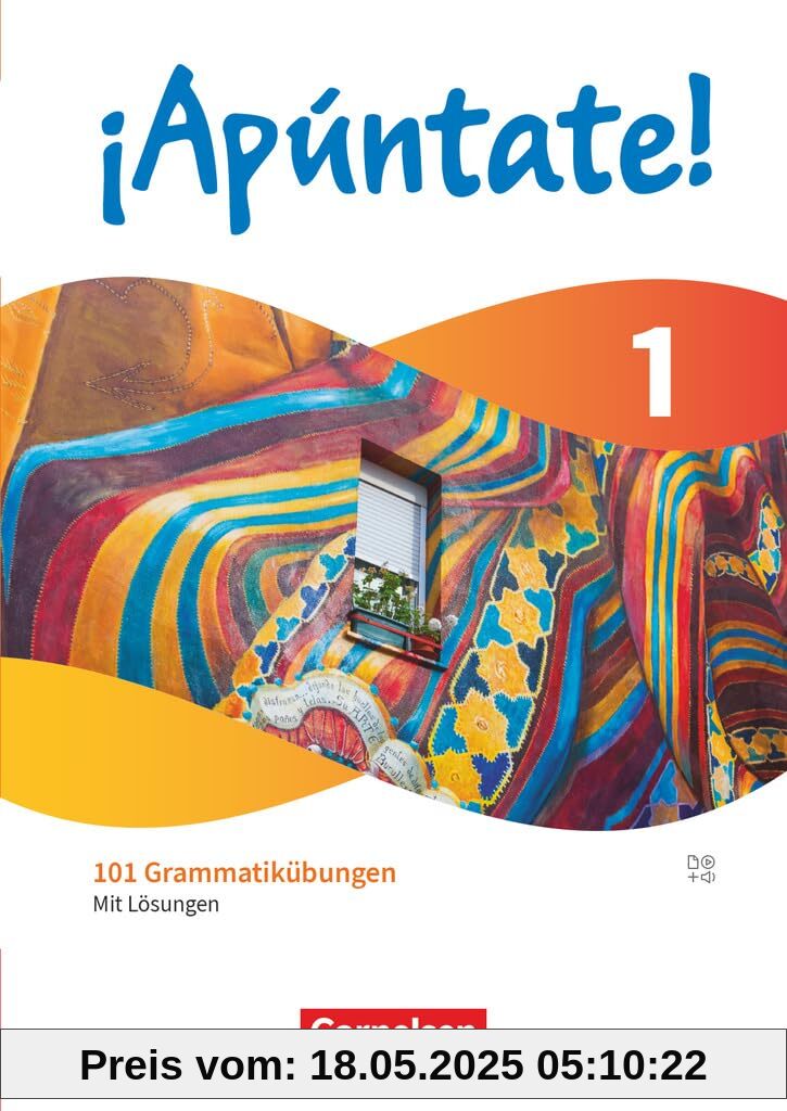 ¡Apúntate! - Spanisch als 2. Fremdsprache - Ausgabe 2024 - Band 1: 101 Grammatikübungen - Mit Lösungen