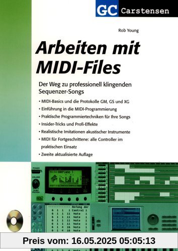 Arbeiten mit MIDI-Files: Der Weg zu professionell klingenden Sequenzer-Songs