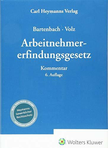 Arbeitnehmererfindergesetz: Kommentar zum Gesetz über Arbeitnehmererfindungen Arbeitnehmererfindergesetz: Kommentar zum Gesetz über Arbeitnehmererfindungen