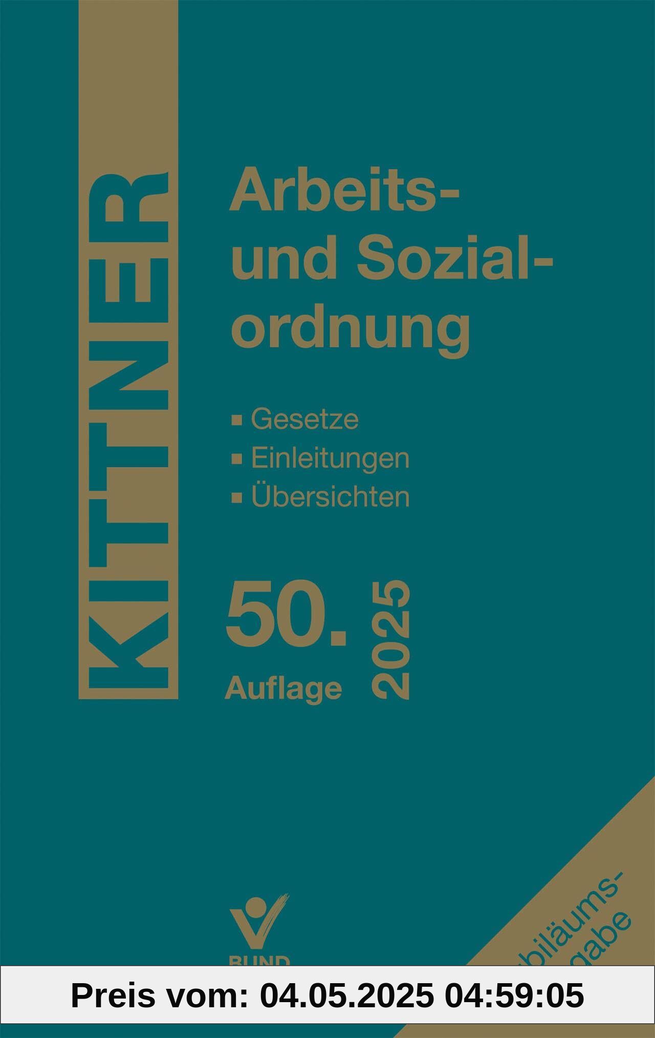 Arbeits- und Sozialordnung: Gesetze - Einleitungen - Übersichten - inkl. Online-Zugriff auf alle Inhalte, Gesetze und Rechtsprechung im Volltext Arbeits- und Sozialordnung: Gesetze - Einleitungen - Übersichten - inkl. Online-Zugriff auf alle Inhalte, Gesetze und Rechtsprechung im Volltext