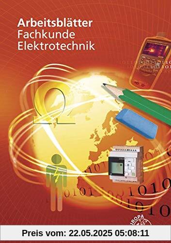 Arbeitsblätter Fachkunde Elektrotechnik