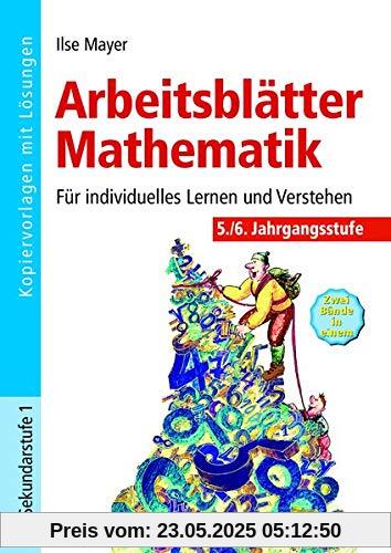 Arbeitsblätter Mathematik 5./6. Klasse: Für individuelles Lernen und Verstehen