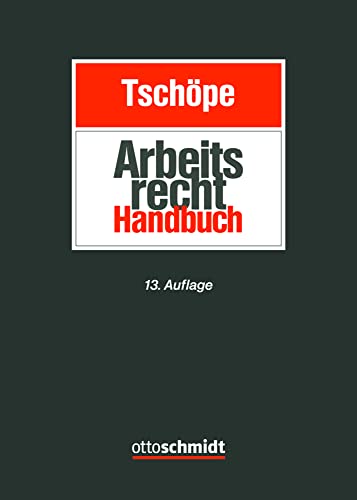Arbeitsrecht Handbuch von Schmidt , Dr. Otto