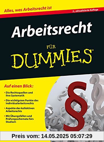 Arbeitsrecht für Dummies