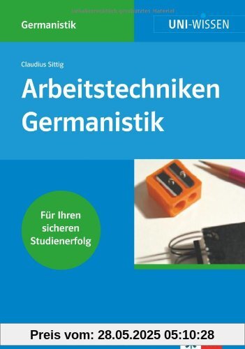 Arbeitstechniken Germanistik