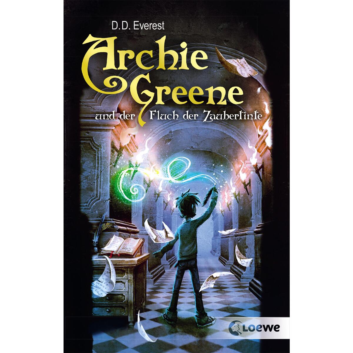 Archie Greene und der Fluch der Zaubertinte (Band 2) von Loewe Verlag GmbH
