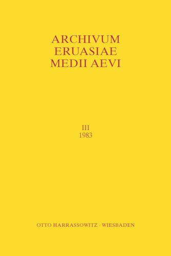 Archivum Eurasiae Medii Aevi III 1983