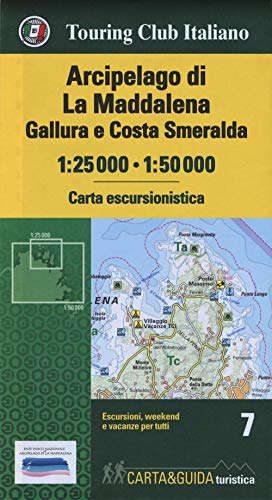 Arcipelago di La Maddalena, Gallura e Costa Smeralda 1:25.000-1:50.000 (Carta & guida, Band 7) Arcipelago di La Maddalena, Gallura e Costa Smeralda 1:25.000-1:50.000 (Carta & guida, Band 7)