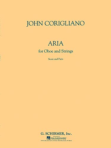 Aria for Oboe and Strings: Score and Parts von Schirmer