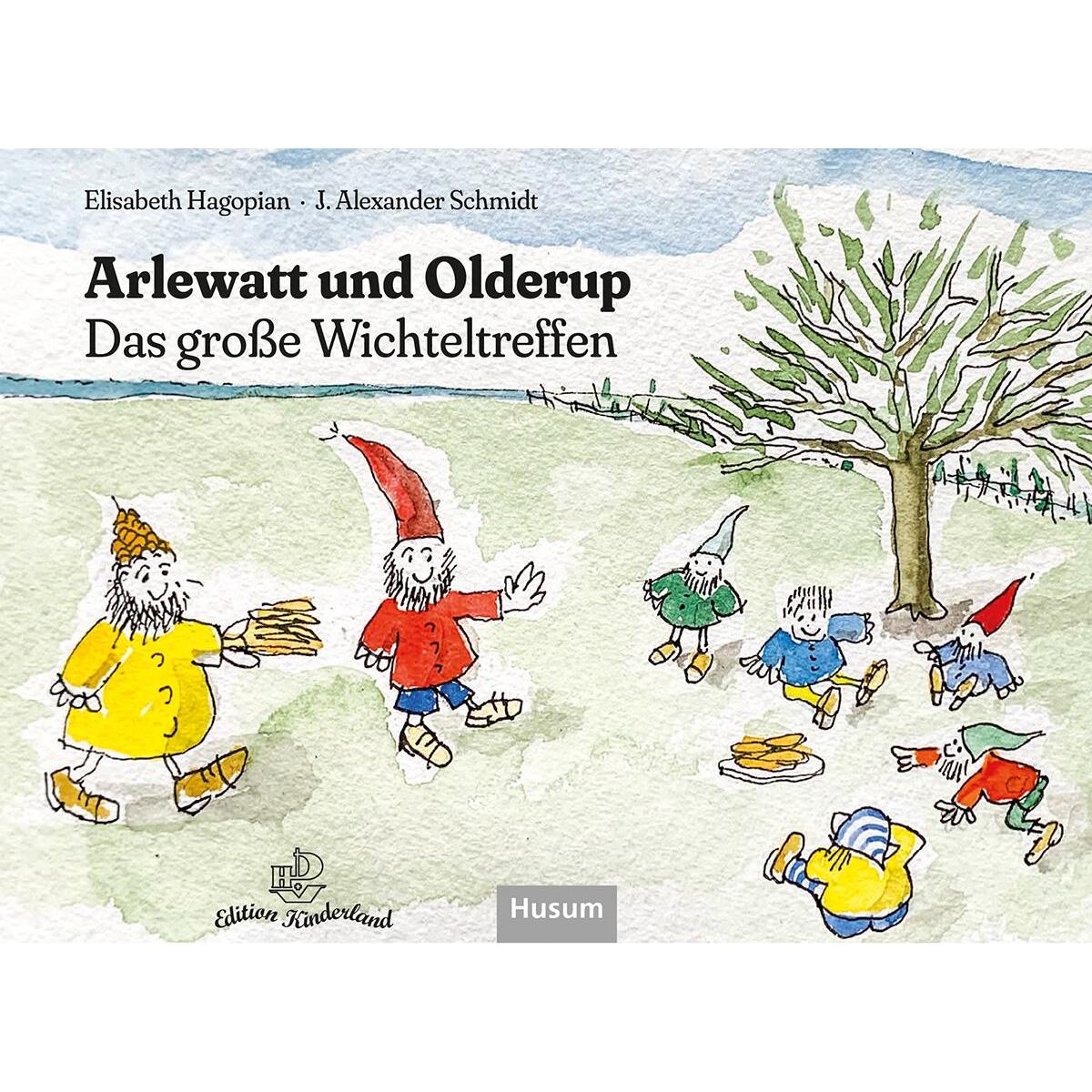 Arlewatt und Olderup von Husum Druck