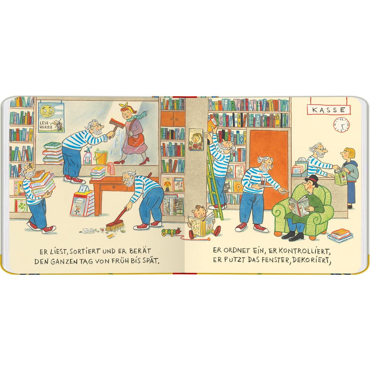 Armin, der Buchhändler von Gerstenberg Verlag