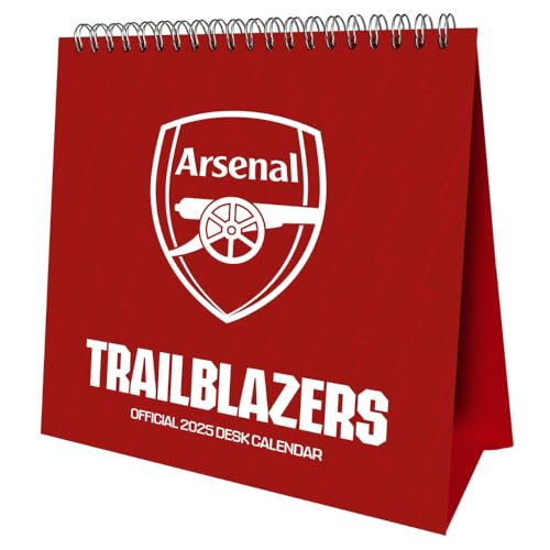 Arsenal FC Desk Easel Calendar 2025